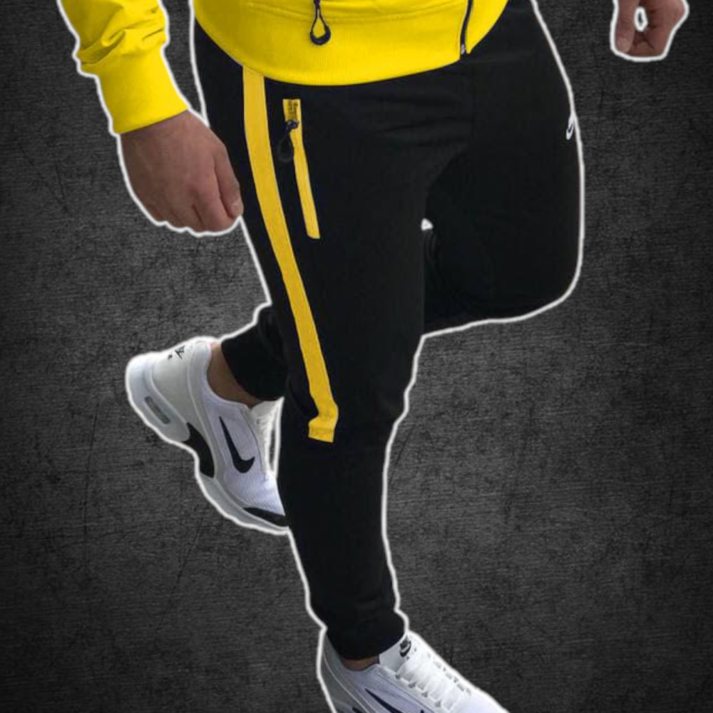  Спортивний Костюм Найк Жовтого Кольору (Rombrend)