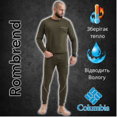 Термобілизна Чоловіча Коламбія Колір Хакі Rombrend
