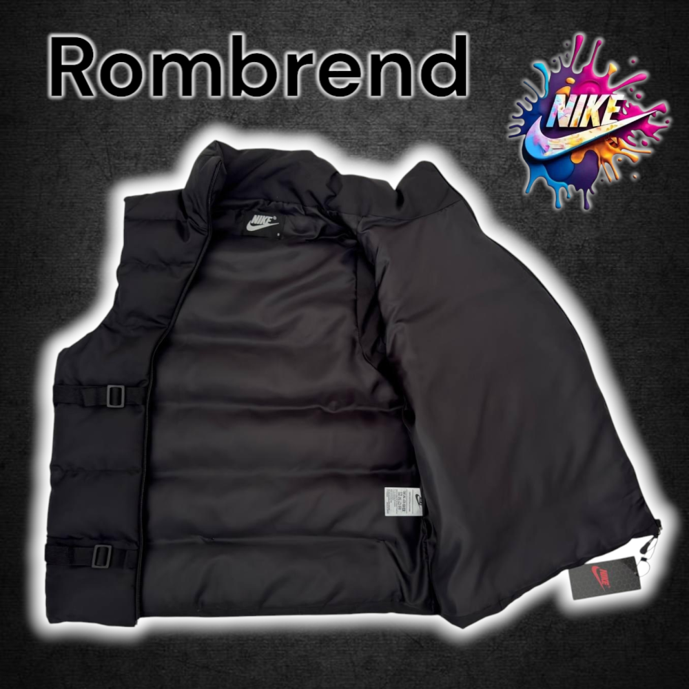 Стильна Чоловіча (Жилетка Найк) Спортивного Типу Rombrend