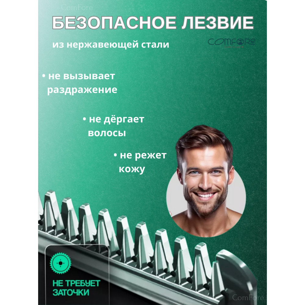 Акумуляторна машинка для стрижки волосся VGR V-949