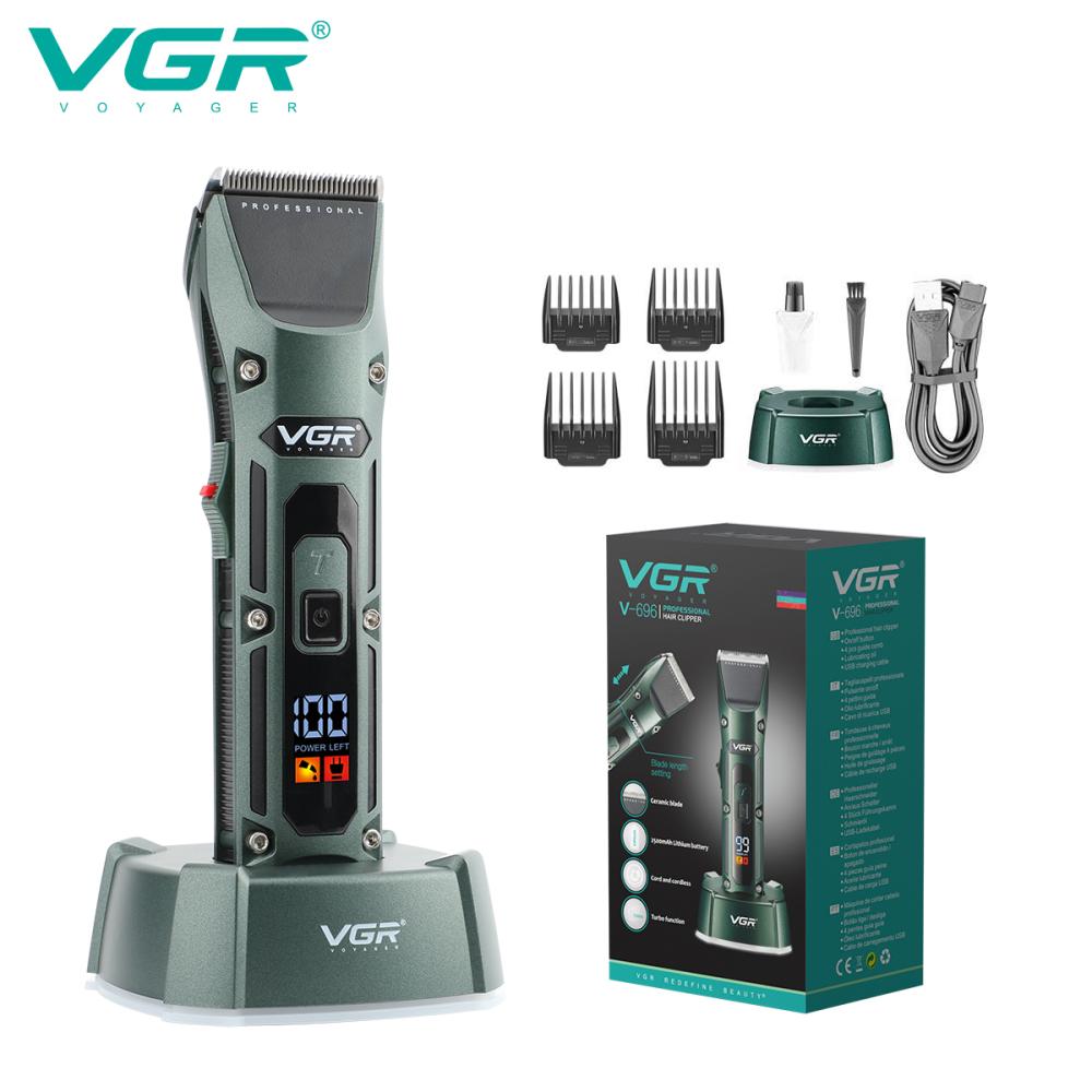 Машинка Для Стрижки Волос VGR + (Професійний Турбо Режим)