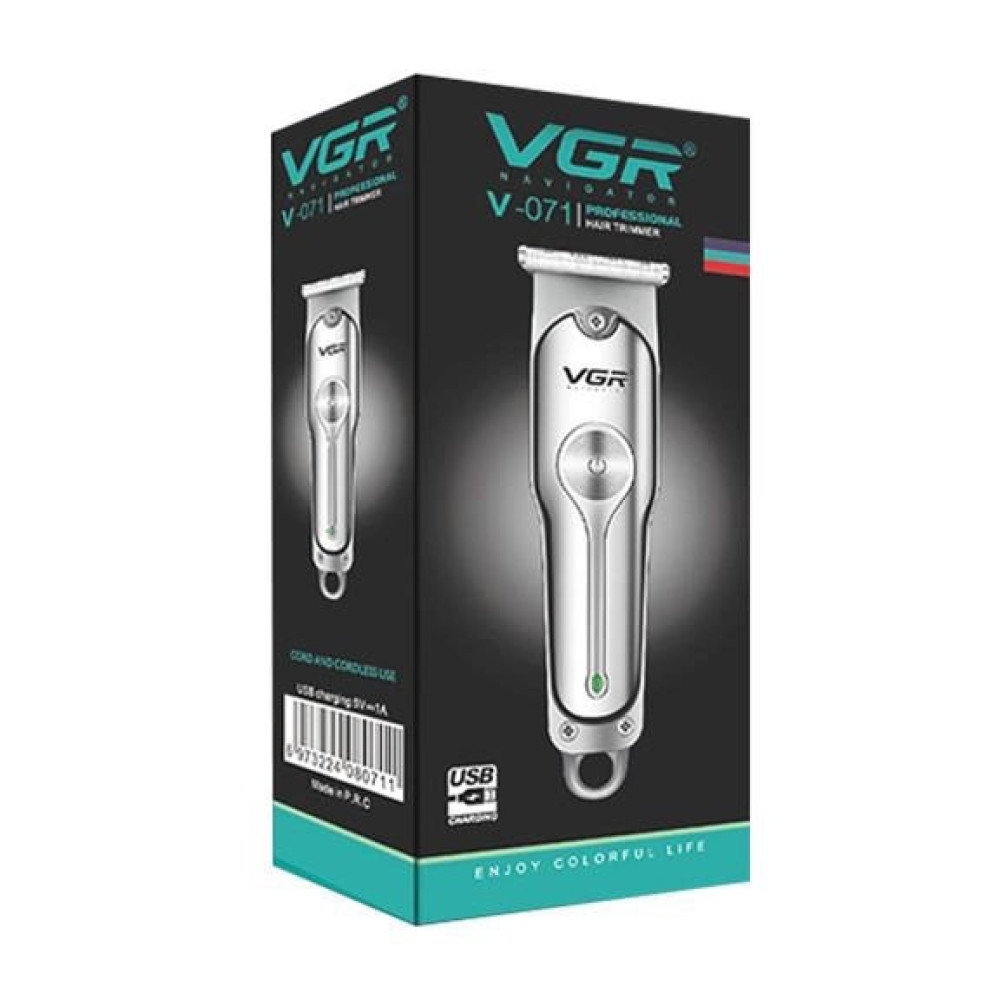 Машинка для стрижки волосся акумуляторна VGR V-071