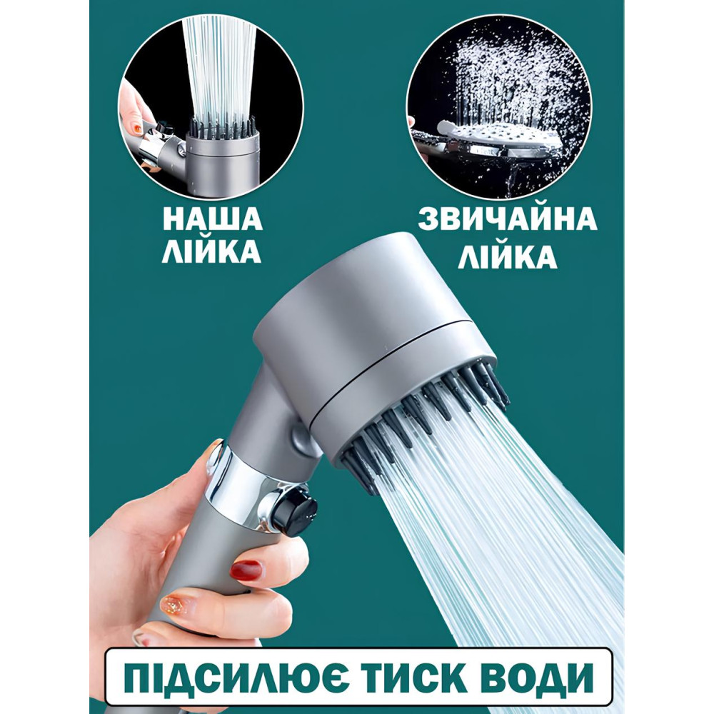 Масажна Душова Лійка (4 Функції) Rombrend